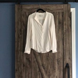 Loft White Blouse